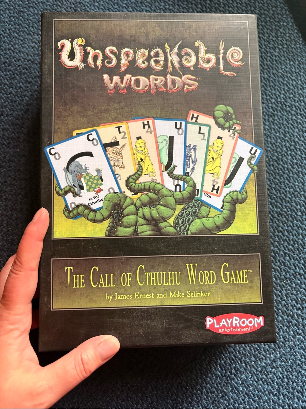 Unspeakable Words: The Call of Cthulhu Word Game (Playroom) - complete